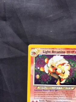 Pokemon Cards: Neo Destiny Rare Holo: Light Arcanine 12/105 - Image 3