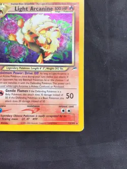 Pokemon Cards: Neo Destiny Rare Holo: Light Arcanine 12/105 - Image 5