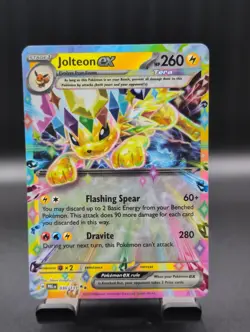 Jolteon ex 030/131 Sv: Prismatic Evolutions Holo Pokemon TCG Near Mint. - Image 2