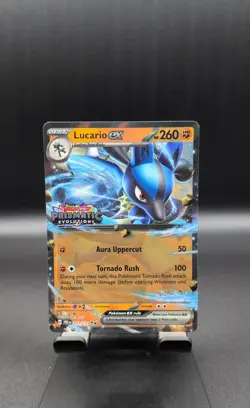 Lucario ex (Prismatic Evolutions Stamp) 051/131 Pokemon TCG Near Mint - Image 1