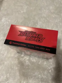 Destined Rivals Elite Trainer Box/ETB Pokemon Center Exclusive (NEW/SEALED) - Image 2