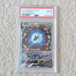 Pokemon Lumineon V GG39/GG70 Crown Zenith Gallery Full Art Holo PSA 8 - Image 1