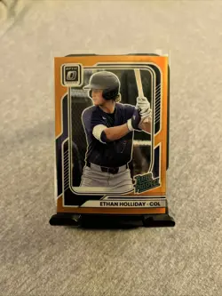 🔥2026 Donruss Optic Orange Holo Rockies RATED PROSPECT #d /199 SP Rockies - Image 1
