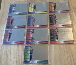 Upper Deck Triple Double 3-D Jordan Standout Hologram Complete Insert Set 1-10 - Image 1