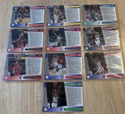 Upper Deck Triple Double 3-D Jordan Standout Hologram Complete Insert Set 1-10 - Image 3