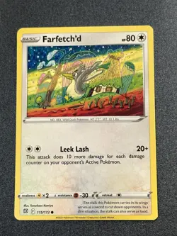 Farfetch'd Common SWSH09: Brilliant Stars 115/172 NM - Image 1