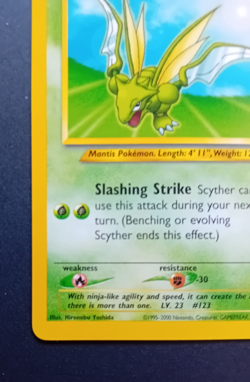 Pokemon Cards: Wizards Black Star Promo: Scyther 45 - Image 5