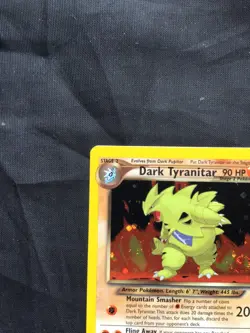Pokemon Cards: Neo Destiny Rare Holo: Dark Tyranitar 11/105 - Image 3