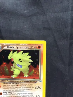 Pokemon Cards: Neo Destiny Rare Holo: Dark Tyranitar 11/105 - Image 4