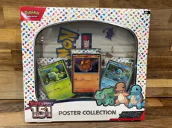 Pokemon TCG Scarlet & Violet 151 Poster Collection Box - New Sealed *SEE PICS* - Image 1