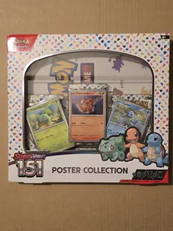 Pokemon TCG Scarlet & Violet 151 Poster Collection Box - New & Factory Sealed 820650853166 - Image 1