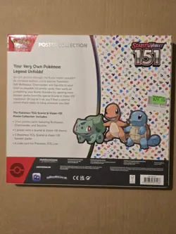 Pokemon TCG Scarlet & Violet 151 Poster Collection Box - New & Factory Sealed 820650853166 - Image 2