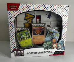 Pokemon TCG Scarlet & Violet 151 Poster Collection Box - NEW FACTORY SEALED - Image 1