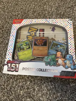 Pokemon TCG Scarlet & Violet 151 Poster Collection Box New Sealed - Image 1
