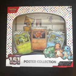 Pokemon TCG Scarlet & Violet 151 Poster Collection Box New Sealed - Image 1