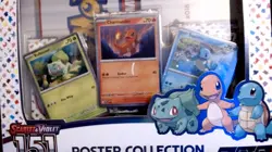 Pokemon TCG Scarlet & Violet 151 Poster Collection Box 3 Packs New Sealed 820650853166 - Image 2