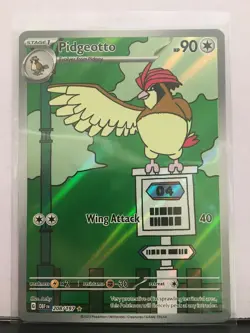 Pidgeotto 208/197 Full Art Secret Rare Near Mint Condition Card! Read Desc! - Image 1
