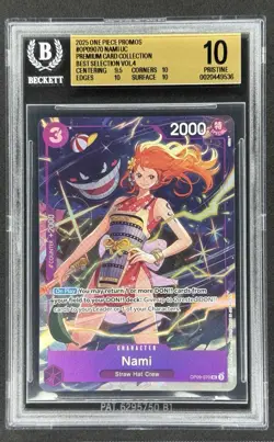 Nami (Premium Card Collection Best Selection Vol. 4) OP09-070 BGS 10 - Image 1