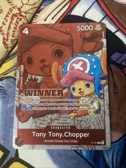 Tony Tony.Chopper (Winner Pack 2026 Vol. 2) P-101 One Piece Promo Foil NM - Image 1