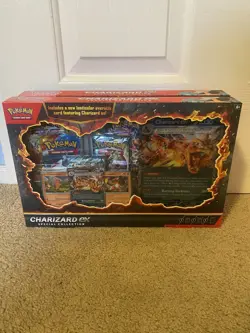 Pokemon TCG Charizard ex Special Collection Box with 5 Booster Packs Pokemon NEW - Image 2