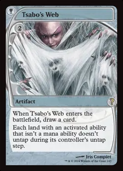 MTG - Tsabo's Web - Mystery Booster 2 - #143 - Image 1