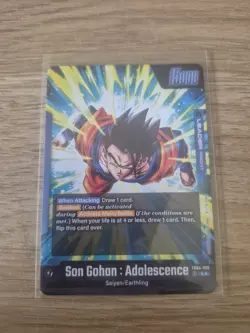 Son Gohan : Adolescence FB04-026 Alternate Art Leader Dragon Ball Super Fusion - Image 2