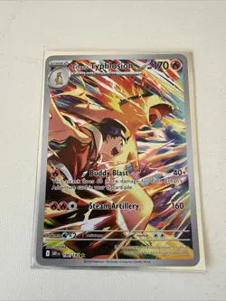 Pokemon TCG Ethan's Typhlosion Destined Rivals Illustration Rare Card 190/182 - Image 1