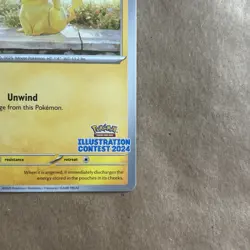 Pikachu SVP 214 - Illustration Contest 2024 S&V Promo - Pokemon TCG - Image 5