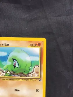 Pokemon Cards: Neo Discovery 1st Edition Common: Larvitar 57/75 - Image 3