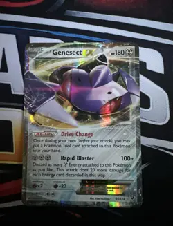 2016 Pokemon XY Fates Collide Genesect #64/124 Holo - Image 1