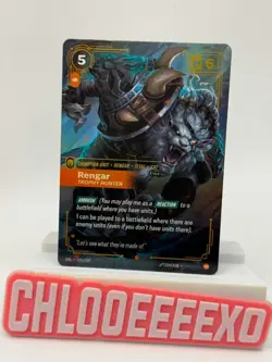 Rengar, Trophy Hunter - UNL 120/219 - Riftbound League of Legends nm - Image 1