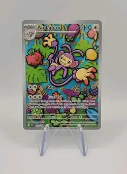 Pokemon TCG: Ambipom 107/094 Me02: Phantasmal Flames Illustration Rare - NM - Image 1