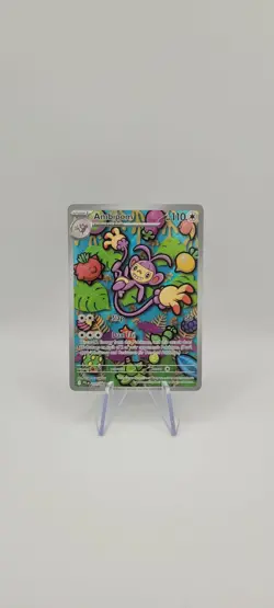 Pokemon TCG: Ambipom 107/094 Me02: Phantasmal Flames Illustration Rare - NM - Image 2