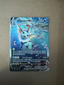 Vaporeon VMAX SWSH182 SWSH: Sword & Shield Promo Cards Holo - Image 1