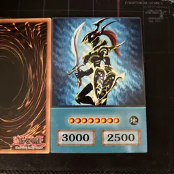 Black Luster Soldier Anime Style Custom Yugioh Card - Image 2