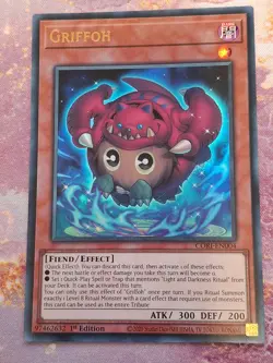 GRIFFOH - ULTRA RARE - CORI-EN004 - YUGIOH - Near Mint - Image 1