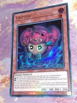 GRIFFOH - ULTRA RARE - CORI-EN004 - YUGIOH - Near Mint - Image 2