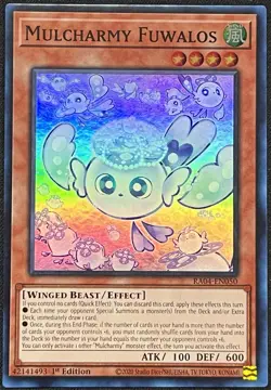 Yu-Gi-Oh! - Mulcharmy Fuwalos - (RA04-EN050) 1st Ed, Super Rare, NM - Image 1