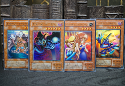 Yugioh Japanese Toon Card Lot PS-22 PS-21 PE-09 PE-10 Toon Smonned Skull - Image 1