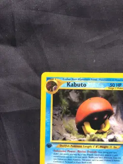 Pokemon Cards: Neo Discovery 1st Edition Common: Kabuto 56/75 - Image 2