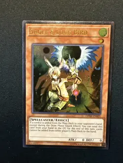 Yugioh! OP08-EN001 Droll & Lock Bird LP - Image 1