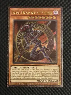 Yugioh! Dark Magician of Chaos (UTR) UP01-EN001 Ultimate Rare Limited OTS NM - Image 1