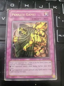 Yugioh Penalty Game! FET-EN051 1st Edition Ultimate Rare - Image 1