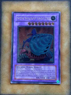 Yugioh Super Vehicroid Jumbo Drill POTD-EN036 Ultimate Rare LP - Image 1