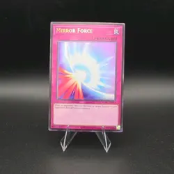Yu-Gi-Oh! Mirror Force LCKC-EN053 Ultra Rare Holo Unlimited - Image 1