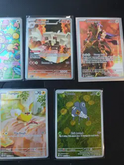 Random Assortment Of Pokemon Card Illustration Rares x 7 NM - Image 3