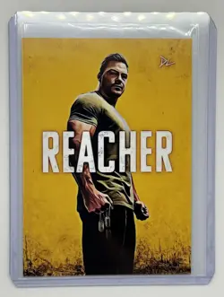 Reacher Limited Edition Artist Signed “Jack Reacher” Trading Card 5/10 - Image 1
