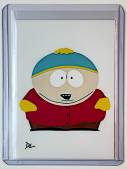 Cartman Limited Edition Artist Signed “South Park” Trading Card 10/10 - Image 1