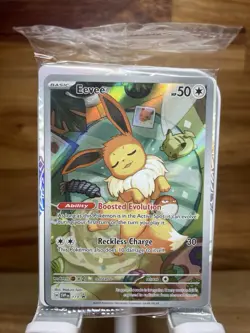 Eevee Prismatic Evolutions PROMO 173 ETB Pokemon TCG Card MINT SEALED - Image 1