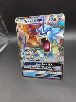 Pokemon Gyarados GX TCG Crimson Invasion Card 18/111 Rare HP - Image 3